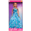 Кукла Defa Lucy Светский раут в голубом длинном вечернем платье 29 см
