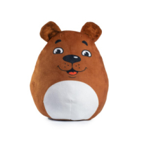 Мягкая игрушка-подушка Fixsitoysi Медведь 30 см