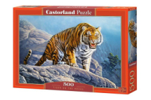 Пазл CastorLand Тигр на скалах, 500 деталей
