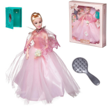 Кукла Junfa Atinil (Атинил) Мой розовый мир в длинном платье, 28см