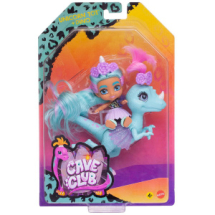 Игровой набор Mattel Cave Club Пещерные малыши Кукла с динозавром №2