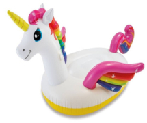 Плот надувной INTEX Enchanted Unicorn Ride-On (Единорог), 1.98x1.40x0.97, 3+