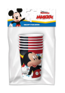 Набор бумажных стаканов ND Play Mickey Mouse 3D, 250 мл 6 штук