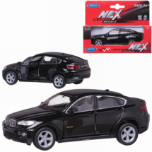 Машинка Welly 1:38 BMW X6 черная