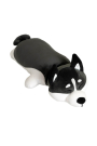 Мягкая игрушка СмолТойс Хаски Сплюша лежачая с закрытыми глазами 50 см