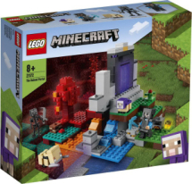 Конструктор LEGO Minecraft Разрушенный портал