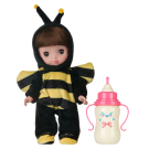 Пупс Junfa Сute Baby 24 см Пчелка с бутылочкой