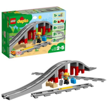 Конструктор LEGO DUPLO Town Железнодорожный мост
