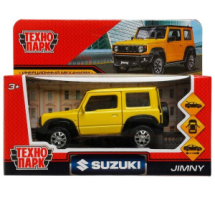 Машинка Технопарк SUZUKI JIMNY 11,5 см желтый