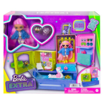 Игровой набор Mattel Barbie Экстра Мини-кукла с питомцами