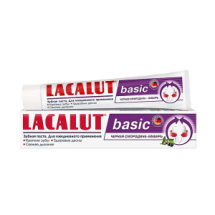Зубная паста LACALUT basic черная смородина-имбирь 75мл