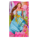 Кукла Defa Lucy Вечернее платье голубое, 29 см
