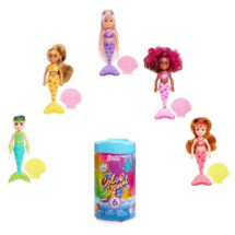 Кукла Mattel Barbie Сюрприз Челси из серии Радужная русалка