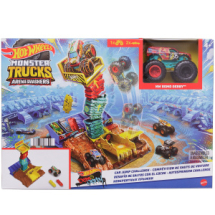 Игровой набор Mattel Hot Wheels Monster Trucks Мир Арены - Прыжки автомобиля №3