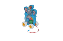 Игрушка-каталка ПОЛЕСЬЕ на веревочке Бимбосфера - Слонёнок