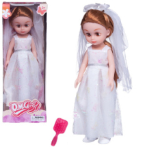 Кукла Junfa Невеста (шатенка), 35см