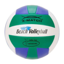 Мяч волейбольный X-Match зеленый-синий-белый, 2 слоя ПВХ