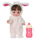 Пупс Junfa Сute Baby 24 см Кролик с бутылочкой