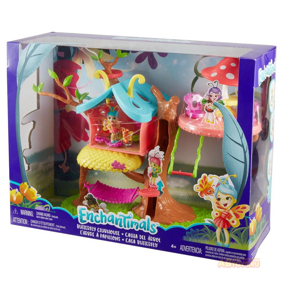 Игровой набор Mattel Enchantimals Домик бабочек