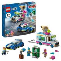 Конструктор LEGO CITY Police Погоня полиции за грузовиком с мороженым