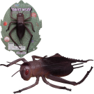 Фигурка гигантская Junfa насекомого "Сверчок", на блистере