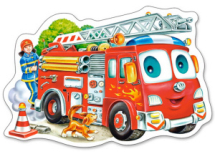 Пазл Castorland 15 деталей Пожарная машина
