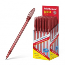 Ручка ErichKrause Neo Original шариковая, цвет чернил красный