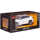 Машина металлическая 1:24 BMW X6M, цвет белый, двери и капот открываются