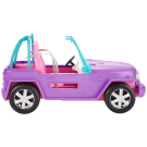Игровой набор Mattel Barbie Джип для куклы (фиолетовый)