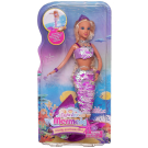 Кукла Defa Lucy Морская принцесса-русалочка в блестящем бело-фиолетовом наряде 29 см