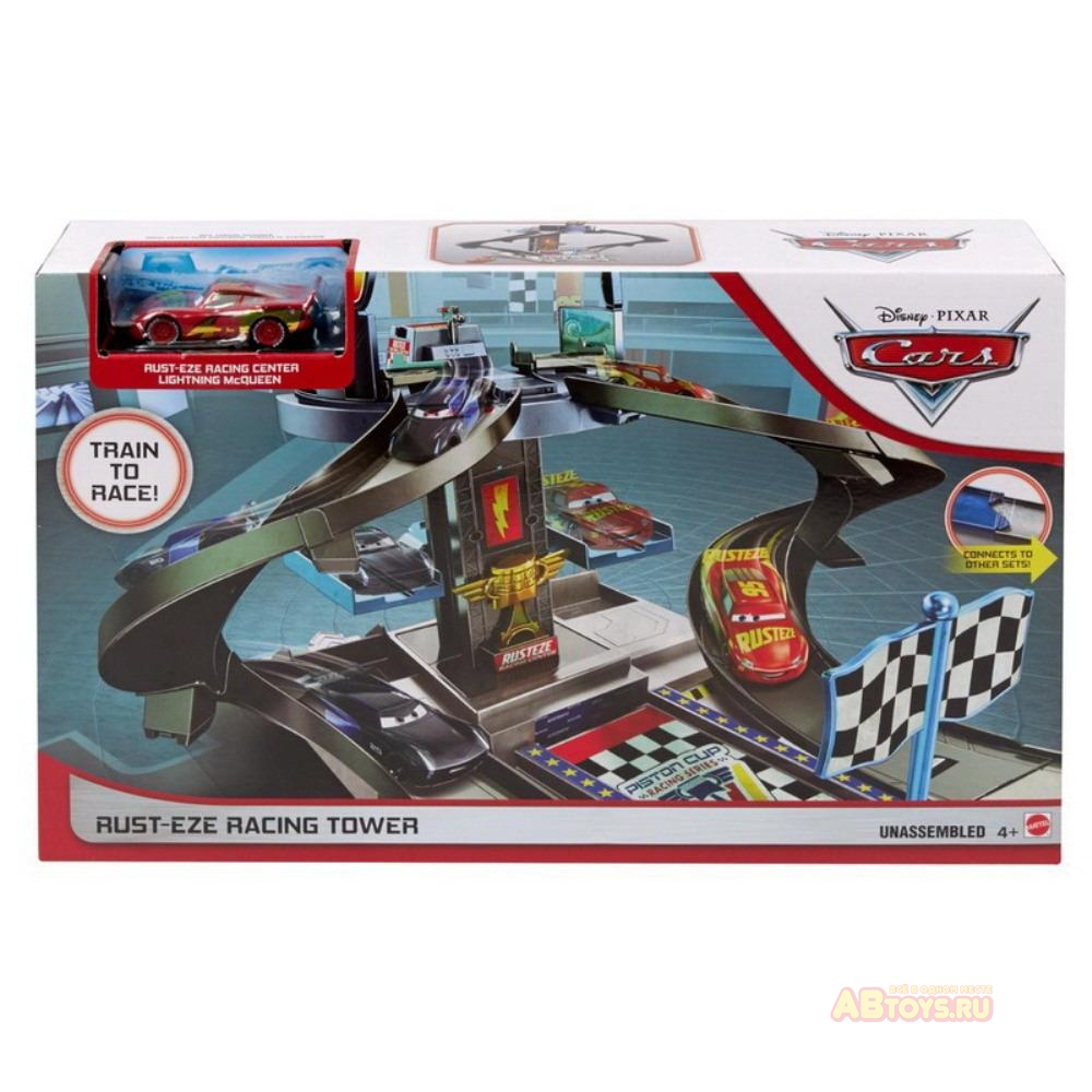 Игровой набор Mattel Cars Rusteze гоночная башня