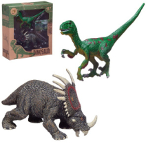 Игровой набор Junfa Мои любимые динозавры, серия 3 набор 1, 22,5х8х24,5см