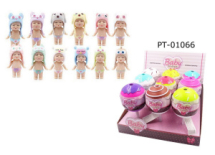 Кукла ABtoys Baby Boutique Пупс-сюрприз в конфетке с аксессуарами, 9 шт. в дисплее, 12 видов в коллекции, (1 серия)
