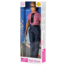 Кукла Defa Kevin На работе в бело-розовой рубашке и черных брюках 30 см