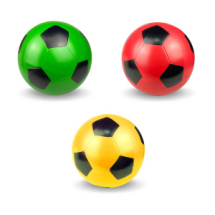 Мяч ПОЙМАЙ Футбол красный, желтый, зеленый диаметр 200мм