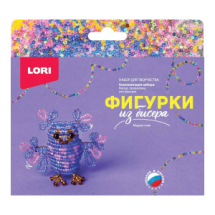 Набор для творчества LORI Фигурки из бисера Мудрая сова