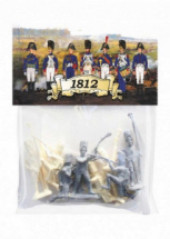 Игровой набор БИПЛАНТ "Армия 1812 года" для игры в солдатики, 8 фигурок