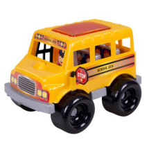 Автобус ZARRIN школьный желтый, 37 см