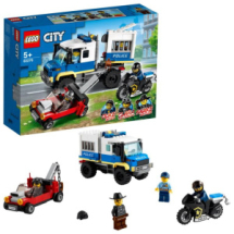 Конструктор LEGO CITY Police Транспорт для перевозки преступников