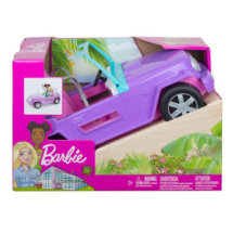 Игровой набор Mattel Barbie Джип для куклы (фиолетовый)