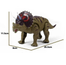 Динозавр Junfa Трицератопс, движение, световые и звуковые эффекты, коричневый