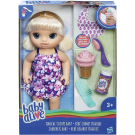 Кукла Hasbro BABY ALIVE Малышка с мороженым с аксессуарами