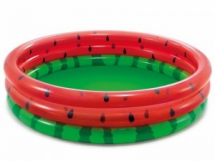 Бассейн надувной детский INTEX "Watermelon Pool", от 2-х лет, 168смx38см