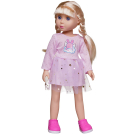 Кукла в бледно-розовом платье 36 см