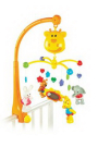 Музыкальная игрушка Жирафики Карусель Мобиль многофункциональный "Жирафик" с подвесками-трещотками