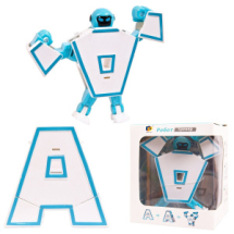 Робот-трансформер (трансформация в русскую букву "А")
