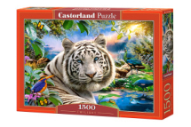 Пазл Castorland 1500 деталей, Тигр, средний размер элементов 1,6×1,4 см
