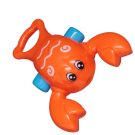 Набор игрушек для ванной Junfa Рыбалка: удочка, сачок, держатель и 3 фигурки морских обитателей