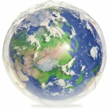 Мяч надувной Bestway Земля с подсветкой 61 см