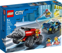Конструктор LEGO CITY Полицейская погоня за бурильщиком